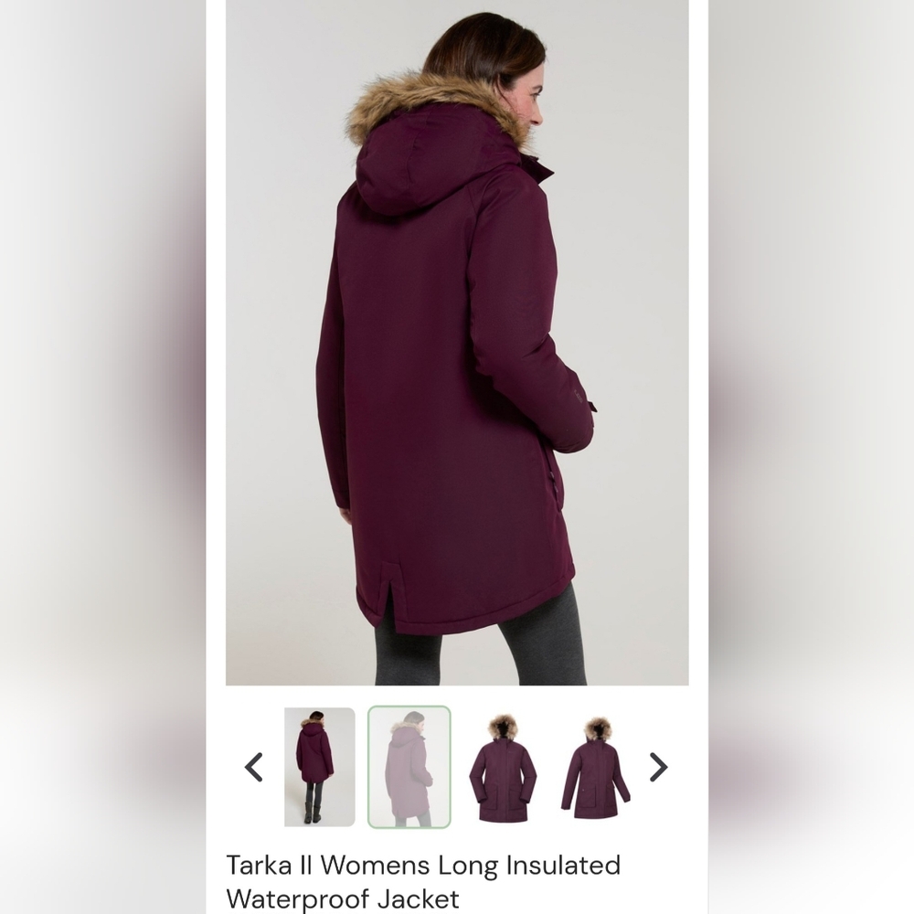 TARKA II Waterpoof Long Winter Parka.(Dry Cleaned And Ready To Go)